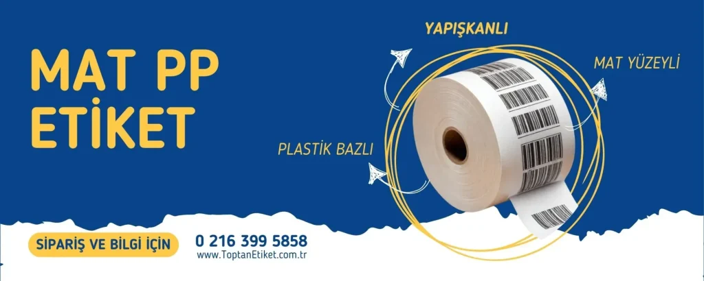 PP etiket tasarımı: Renk, tipografi ve boyut seçimi