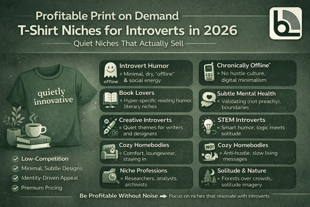 Print on Demand Niches 2026: 10 Proven Product Niches