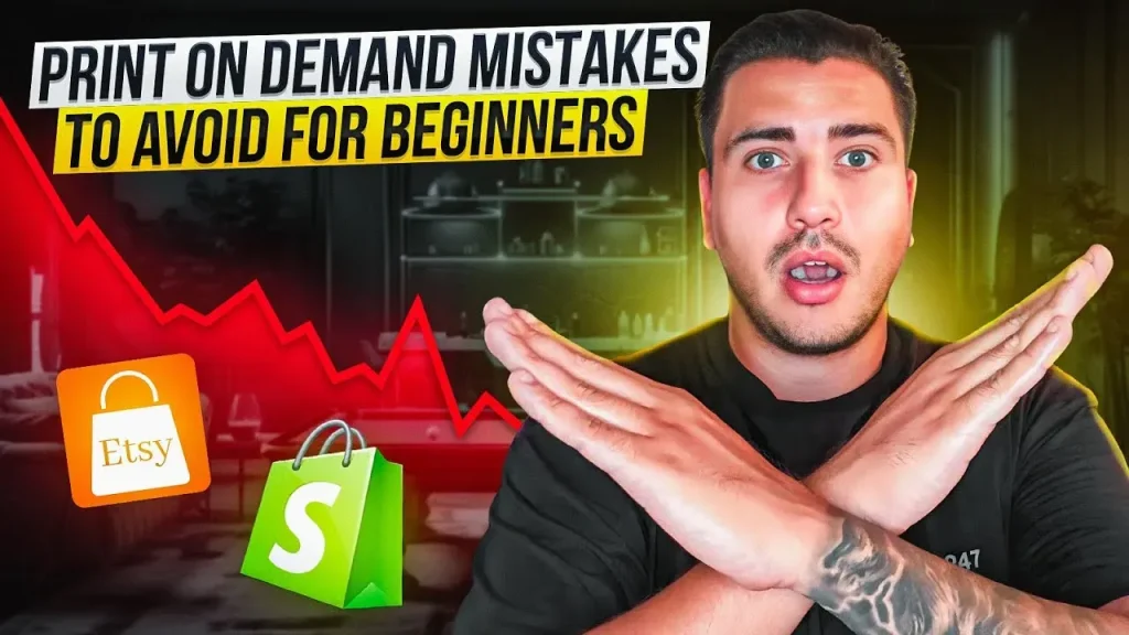 Mistakes to Avoid When Starting Print on Demand: Quick Guide